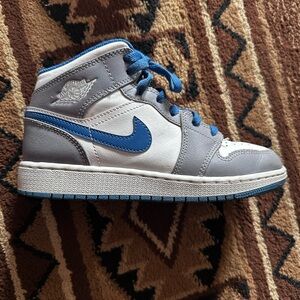 Nike Kids Sneakers - Gray and Blue